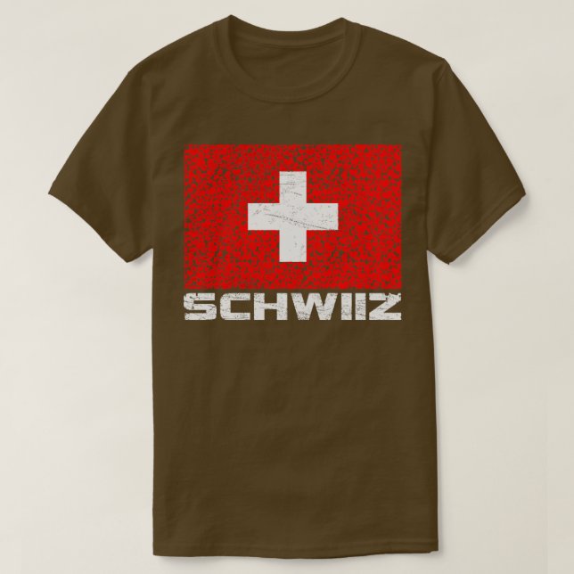 Schwiiz Swiss German T-Shirt (Design Front)