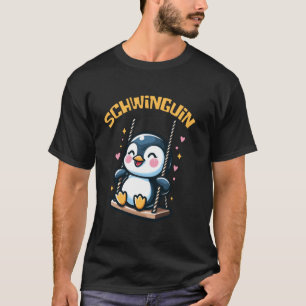 Schwinguin Happy Penguin Swinging Fun T-Shirt