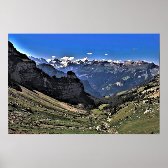 Schynige Platte Poster (Front)