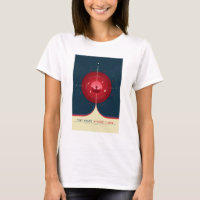 Sci-Fi Ad, Red Atomic Clock, Deep Space