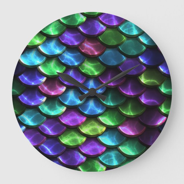 Sci-Fi Armour 2 Clock (Front)