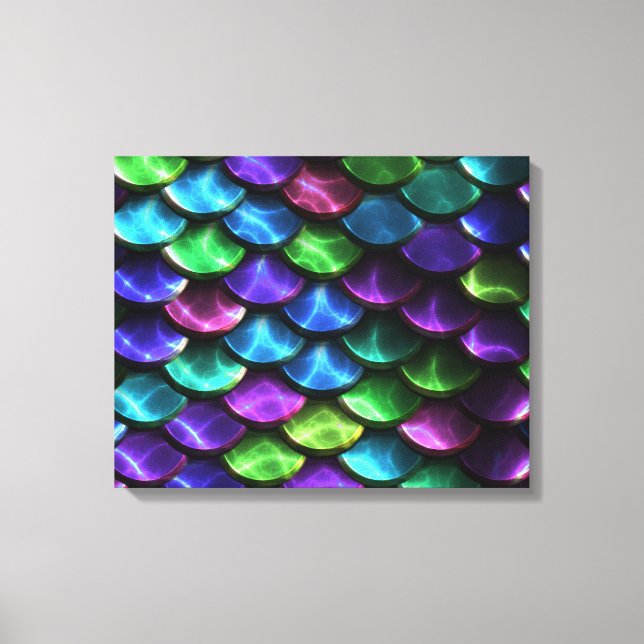Sci-Fi Armour 2A Wrapped Canvas (Front)
