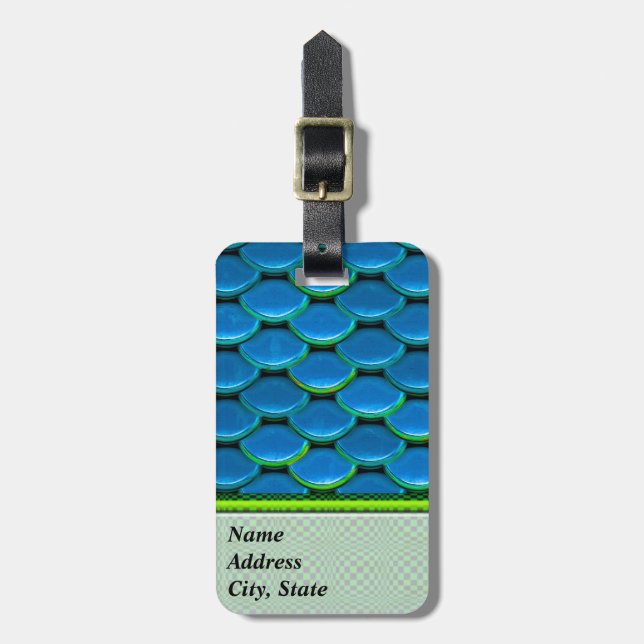 Sci-Fi Armour Luggage Tag (Front Vertical)