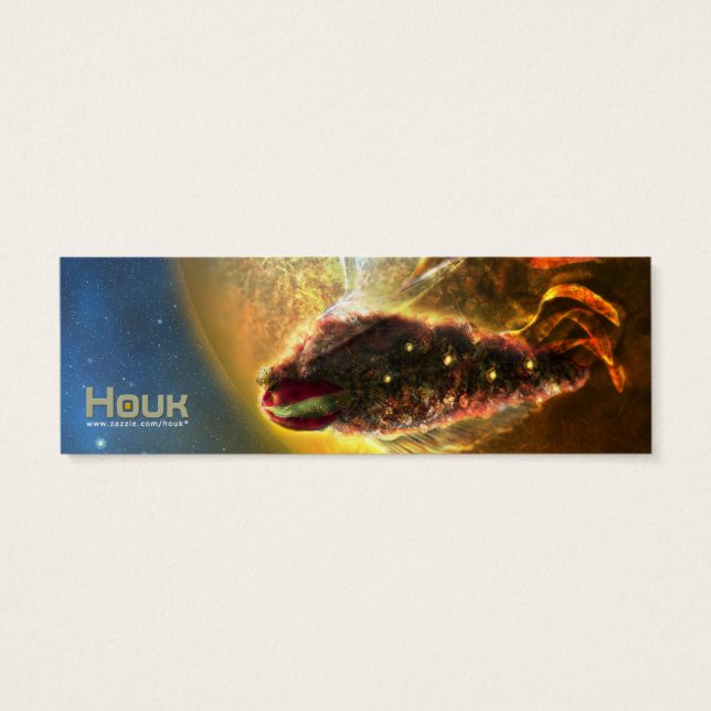 Sci-Fi Bookmark - Wenderer II (Back)