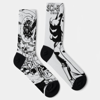 SCI-FI Classic Lite Grey Socks