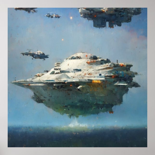 Sci-fi Collection: John Berkey tribute Poster (Front)