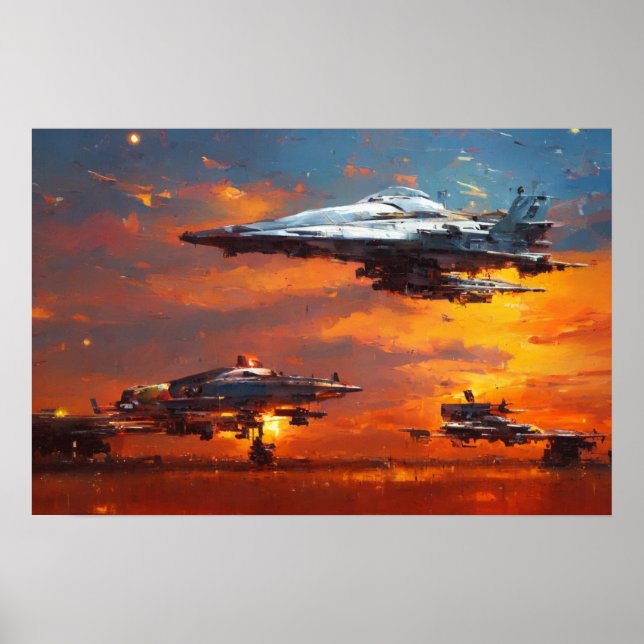 Sci-fi Collection: John Berkey tribute Poster (Front)