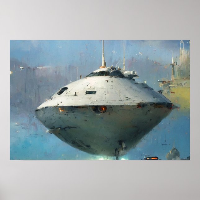 Sci-fi Collection: John Berkey tribute Poster (Front)