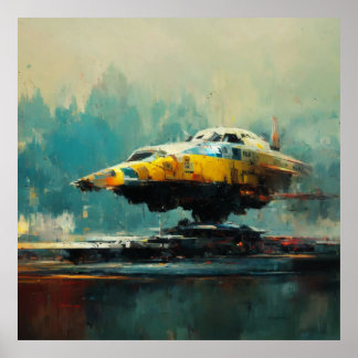 Sci-fi Collection: John Berkey tribute Poster
