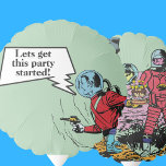 Sci-Fi comics Science Fiction futuristic space age Balloon<br><div class="desc">Lets get the party started with these space age decorations. Whether you are a Science Fiction fan,  or you are an Alien from Mars,  you will love these vintage comic designs.</div>