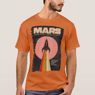 Sci fi dystopian Mars refugee center bureaucracy T-Shirt