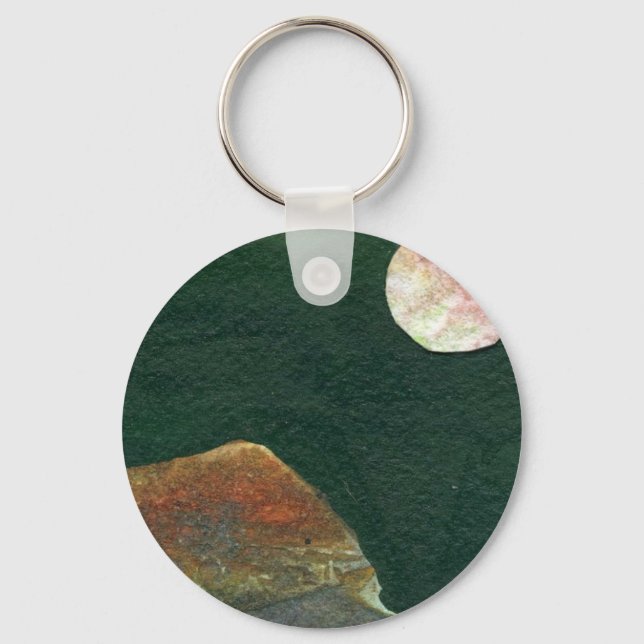 Sci-Fi - fantasy alien space planet worlds         Key Ring (Front)