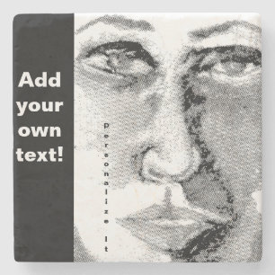 Sci-Fi - fantasy Poe's Lanore and Annabelle Lee    Stone Coaster