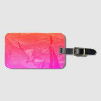 Sci-fi "Fire Birds" alien life forms in space Lug Luggage Tag