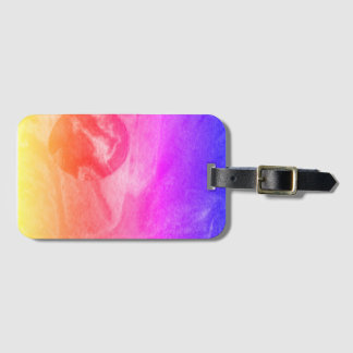 Sci-fi "Fire Birds" alien life forms in space Lug Luggage Tag