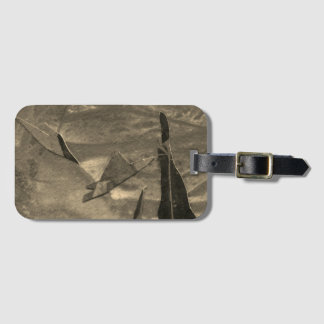 Sci-fi "Fire Birds" alien life forms in space  Luggage Tag