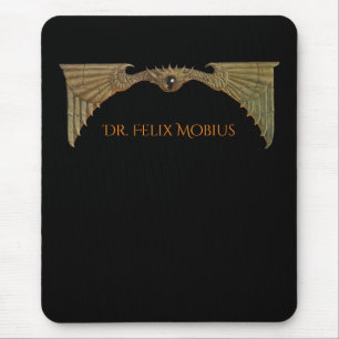Sci Fi Flying Eye Personalised Mouse Pad