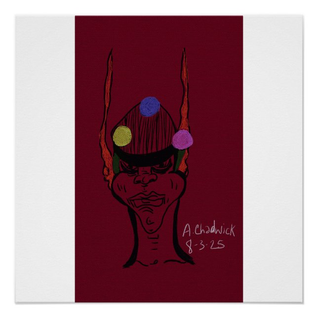 Sci-fi Futuristic Traveller Glossy Poster (Front)