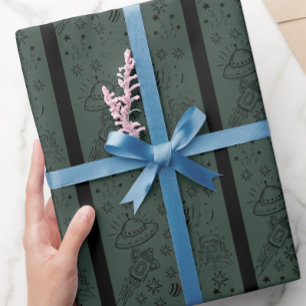 Sci fi gift wrap