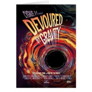 Sci-Fi Horror Movie Ad, Devoured By Gravity