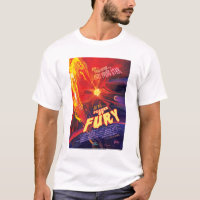 Sci-Fi Horror Movie Ad, Flares Of Fury