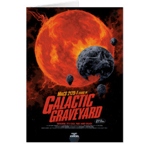 Sci-Fi Horror Movie Ad, Galactic Graveyard