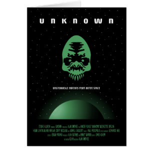 Sci-Fi Horror Movie Ad, Unknown