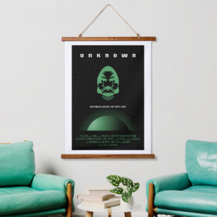 Sci-Fi Horror Movie Ad, Unknown Hanging Tapestry