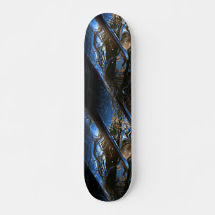Sci-Fi Metal Art 2-1 Skateboard