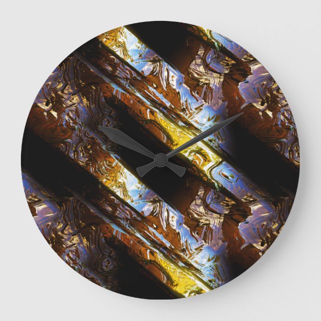 Sci-Fi Metal Art 2-3 Clock Options (Front)