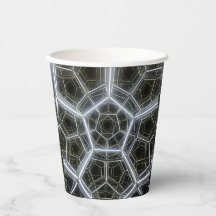 Sci-Fi Multi-Dimensional Paper Cups