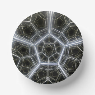 Sci-Fi Multi-Dimensional Paper Plate