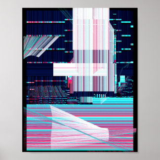 Sci-fi Neo Metropolis Poster