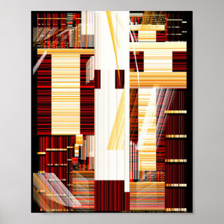 Sci-fi Neo Metropolis Poster