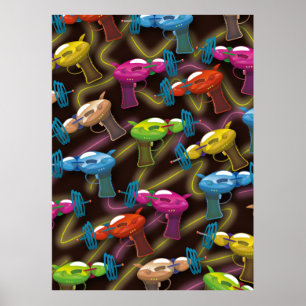 sci fi ray guns poster