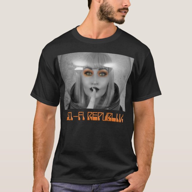 Sci-Fi Republik "Our Lips Are Sealed" Cover Art T-Shirt (Front)