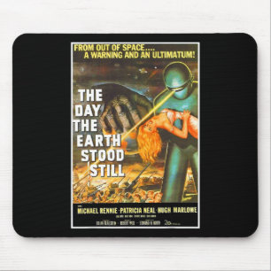 Sci Fi Robot Halloween Earth Invasion Science Fict Mouse Pad