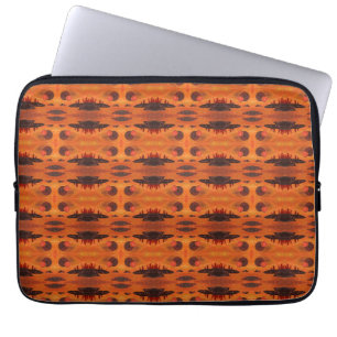 Sci-Fi "Seas of Fire" double suns, lava seas Lapto Laptop Sleeve