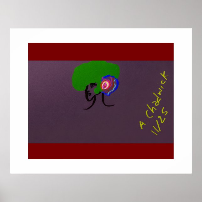 Sci-fi Seashell Creature Poster (Front)