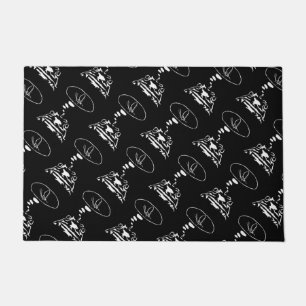 Sci-Fi smart animals "Hungry Frog Dreams" Doormat