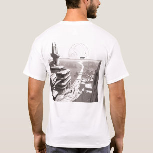 Sci-Fi T-shirt Traversing the Universe 02 A Back