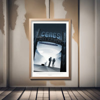 Sci-Fi Travel Ad, Dwarf Planet Ceres