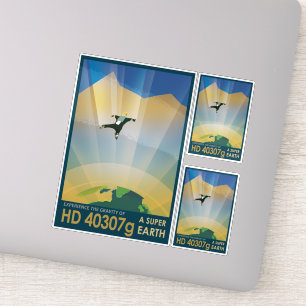 Sci-Fi Travel Ad, Planet HD 40307g