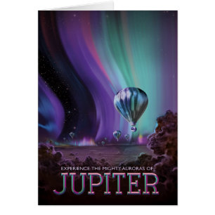 Sci-Fi Travel Ad, Planet Jupiter