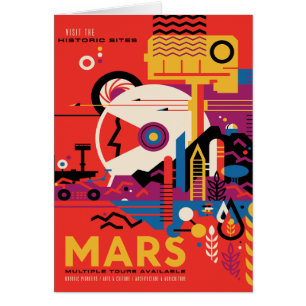 Sci-Fi Travel Ad, Planet Mars