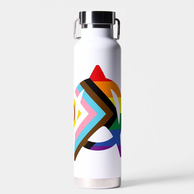 Sci-Fi Trek Pride Water Bottle (Front)