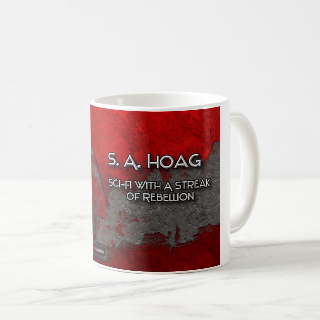 Sci-Fi With A Streak of Rebellion Coffee Mug (Front Right)