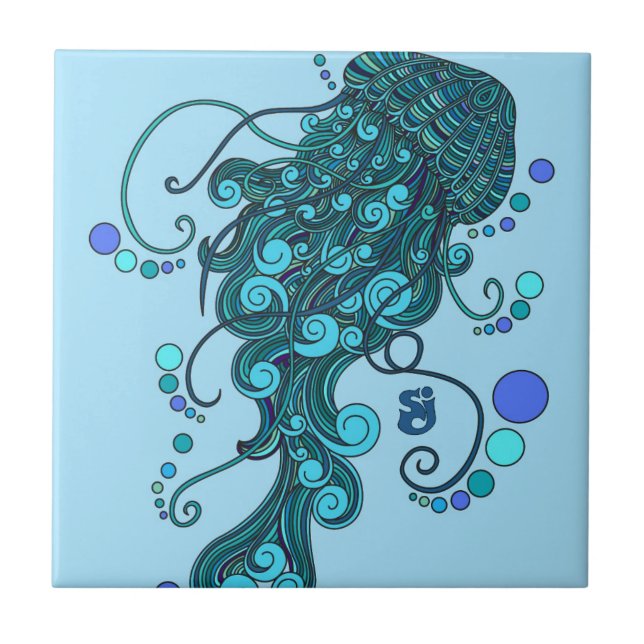 SCI - Jellyfish -String Cheese Incident - Tequilla Tile (Front)