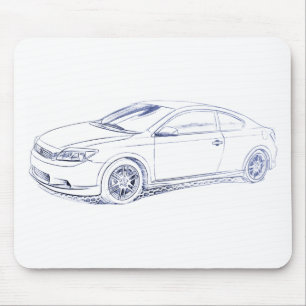 Sci tC sketch 1st gen Mouse Pad