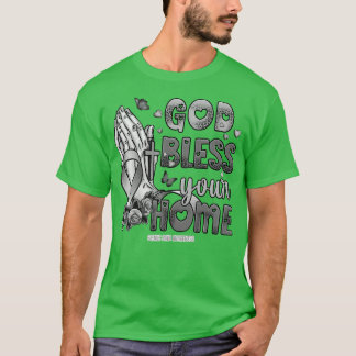 Sciatic Pain Awareness god bless faith hope T-Shirt